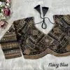Rk Blouse Georgette Embroidery Work Wedding Wear Blouse Wholesale Market In Surat
